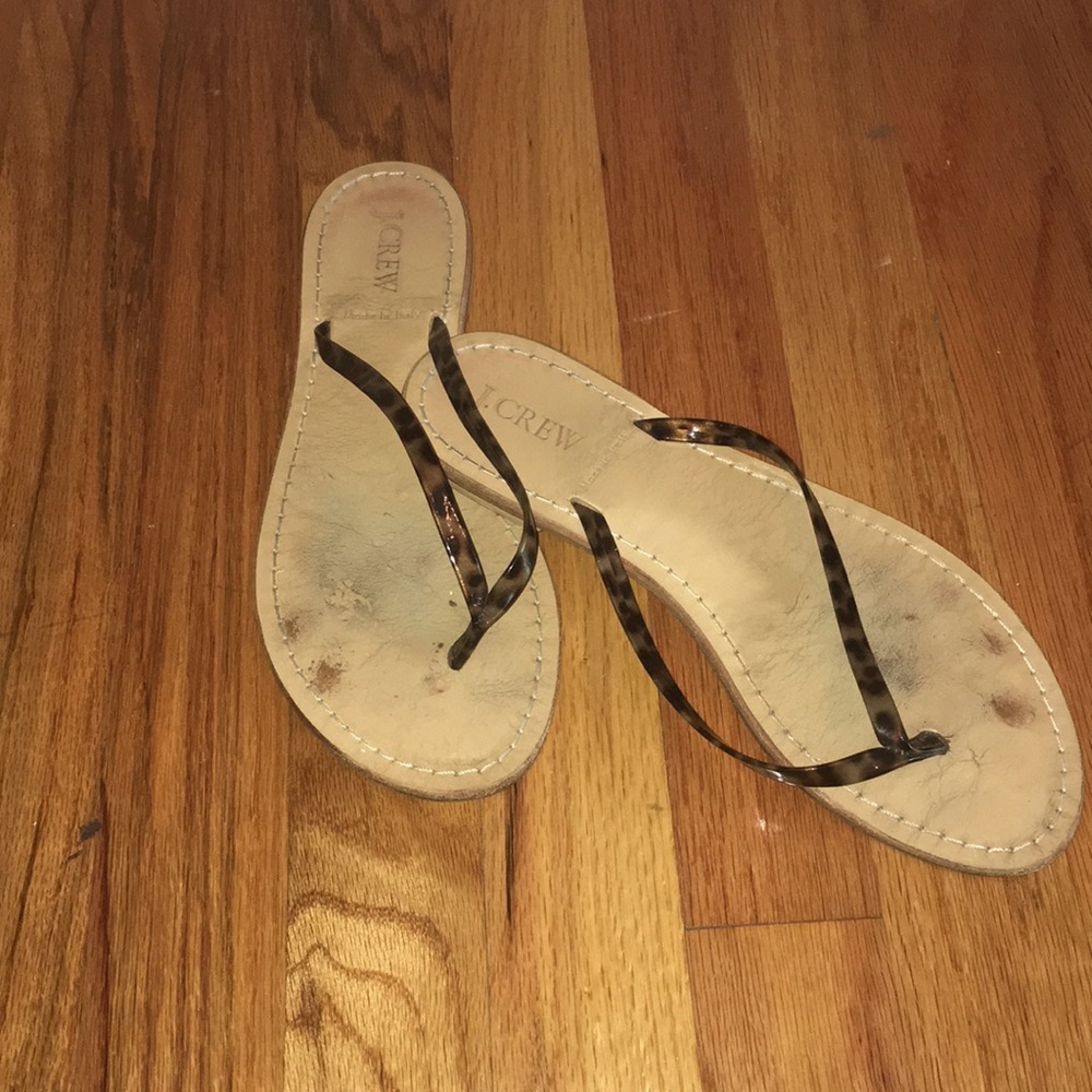 J. Crew Size 8 Flip Flops